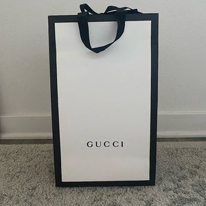 Authentic Gucci paper gift bag